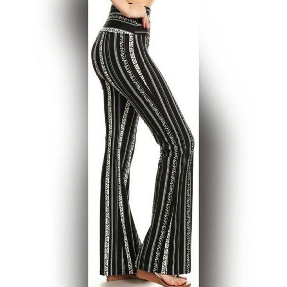 Pants - Buttery Soft Brocade Bell Bottom